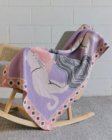 Catch of the Day Knit Mini Blanket
