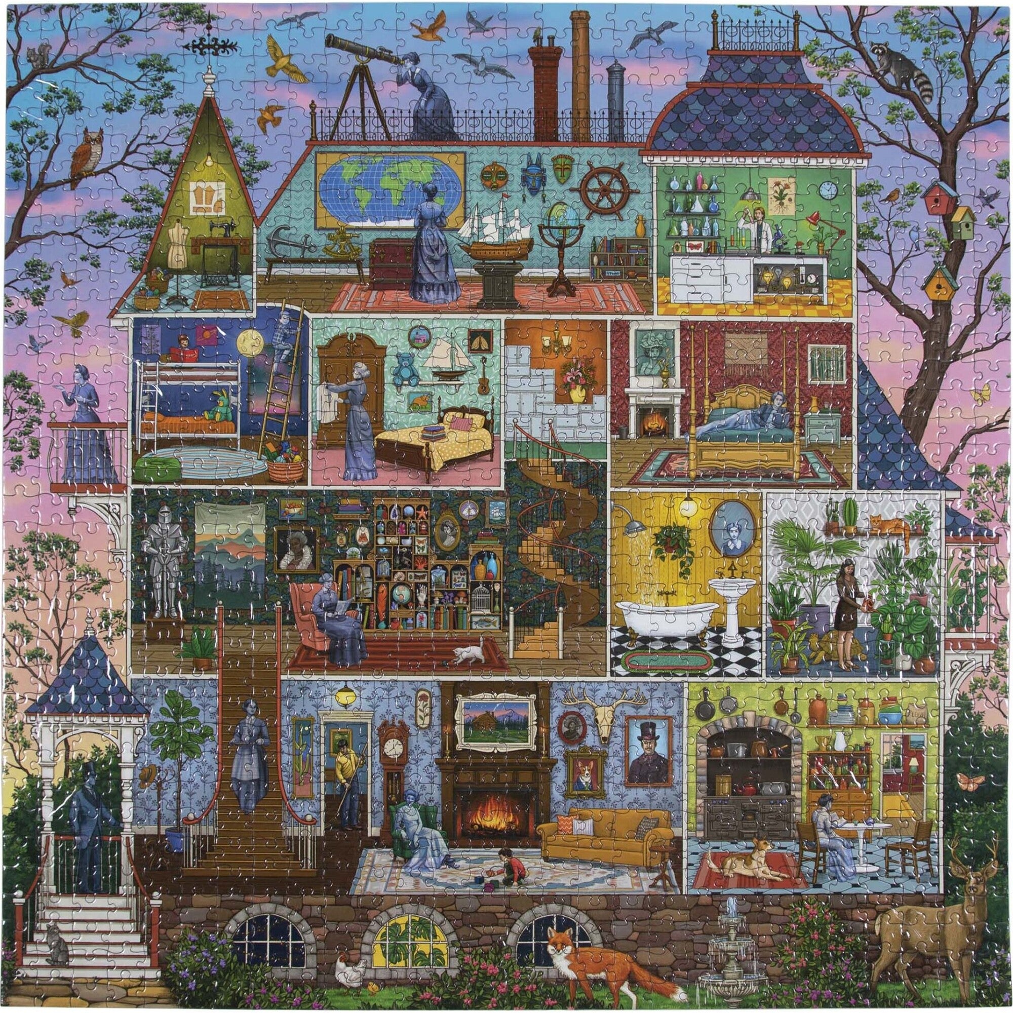 Piece and Love The Alchemist's Home 1000 Piece Jigsaw Puzzle