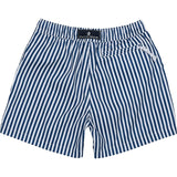Denim Stripe Comfort Lined Swim Short