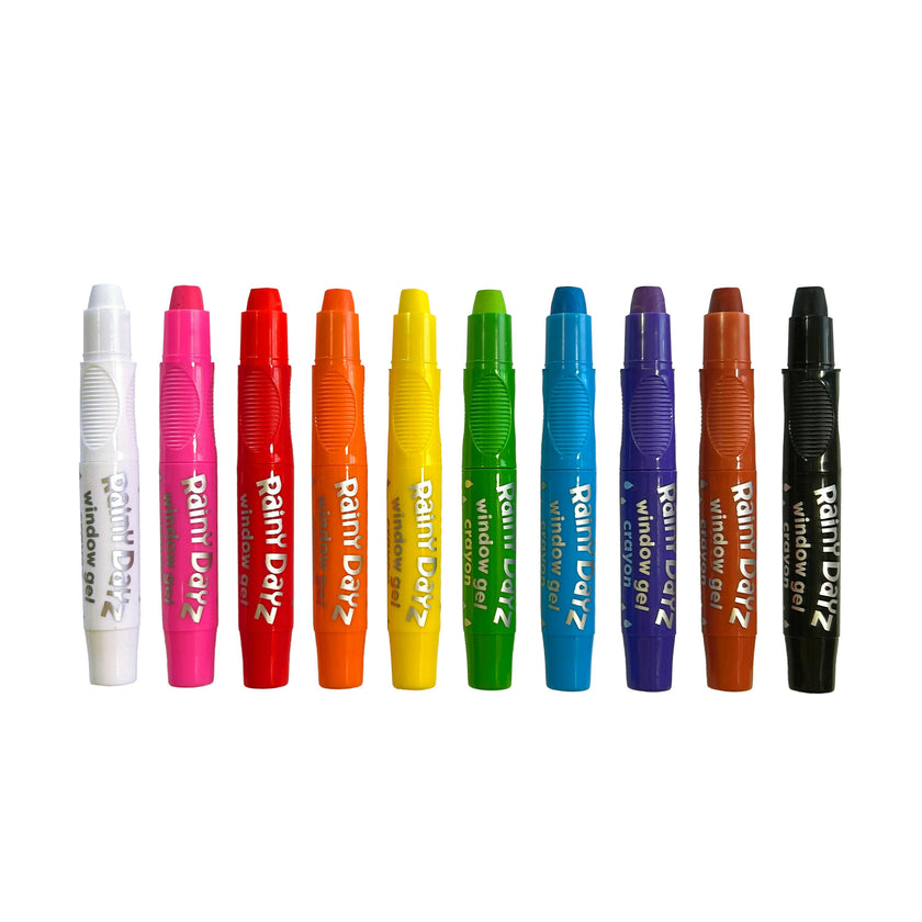 Rainy Dayz Window Watercolor Gel Crayons - Set of 10