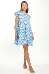 Dalia Dress - Deep Sky