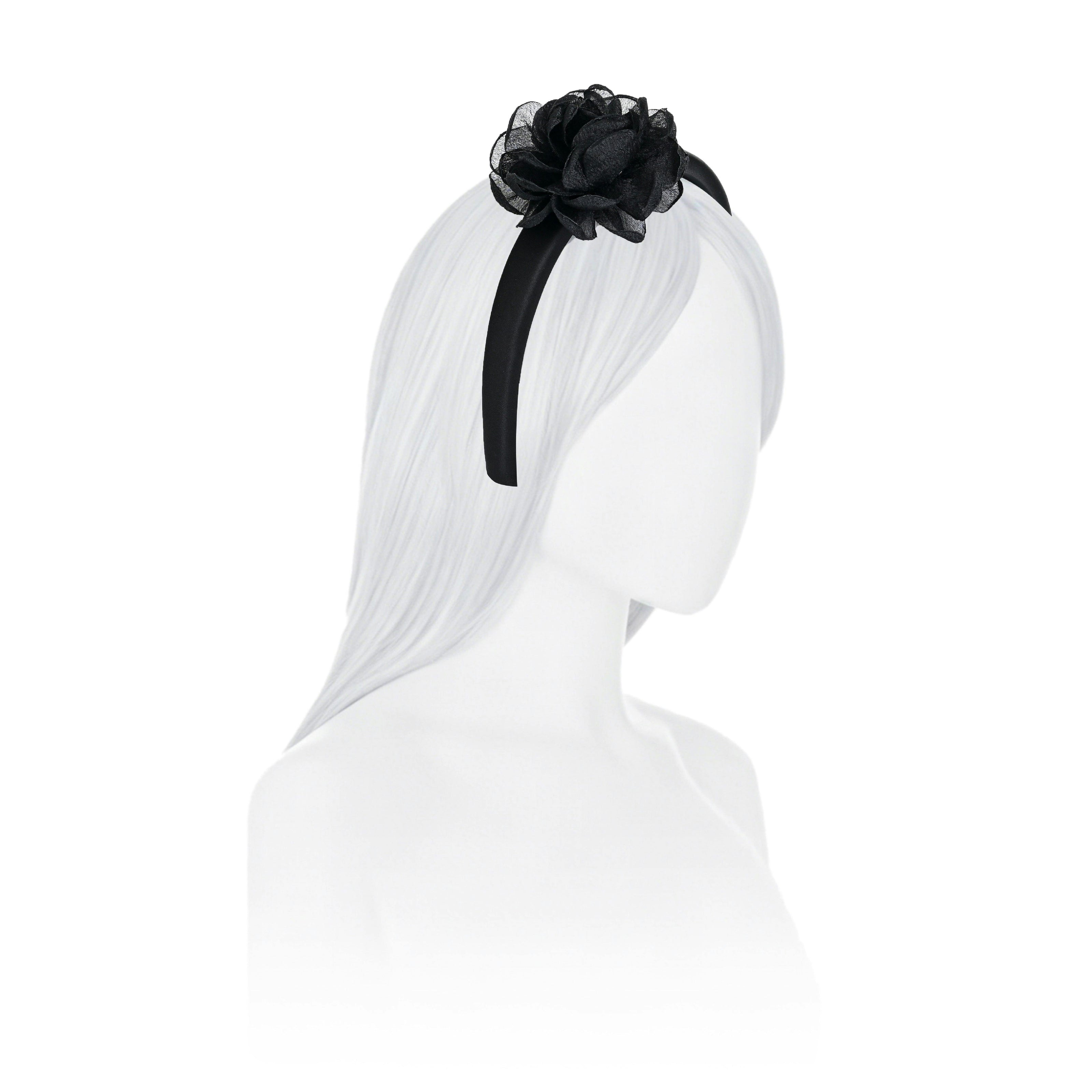 Handmade Flower Accent Headband