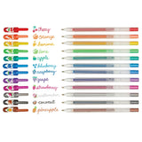 Yummy Yummy Scented Glitter Gel Pens - Set of 12