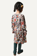 LUNA SMOCKED SHIRT DRESS