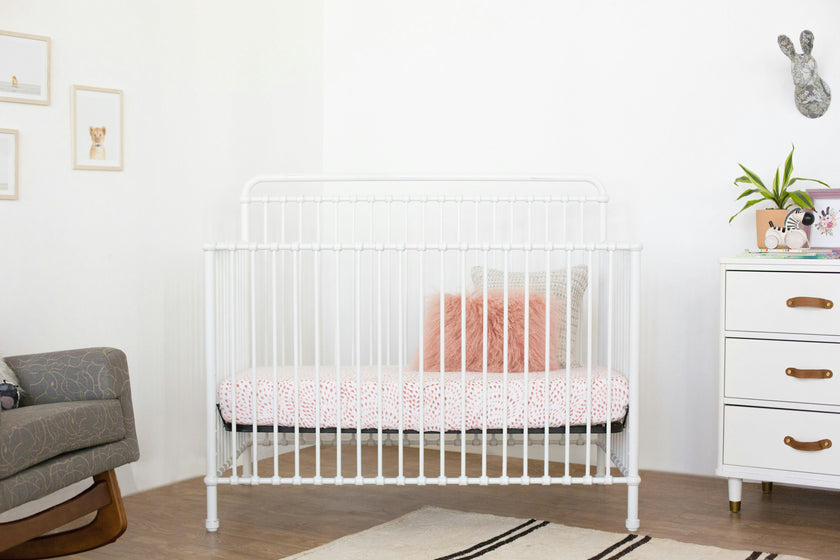 Million Dollar Baby Classic Winston 4-in-1 Convertible Iron Crib