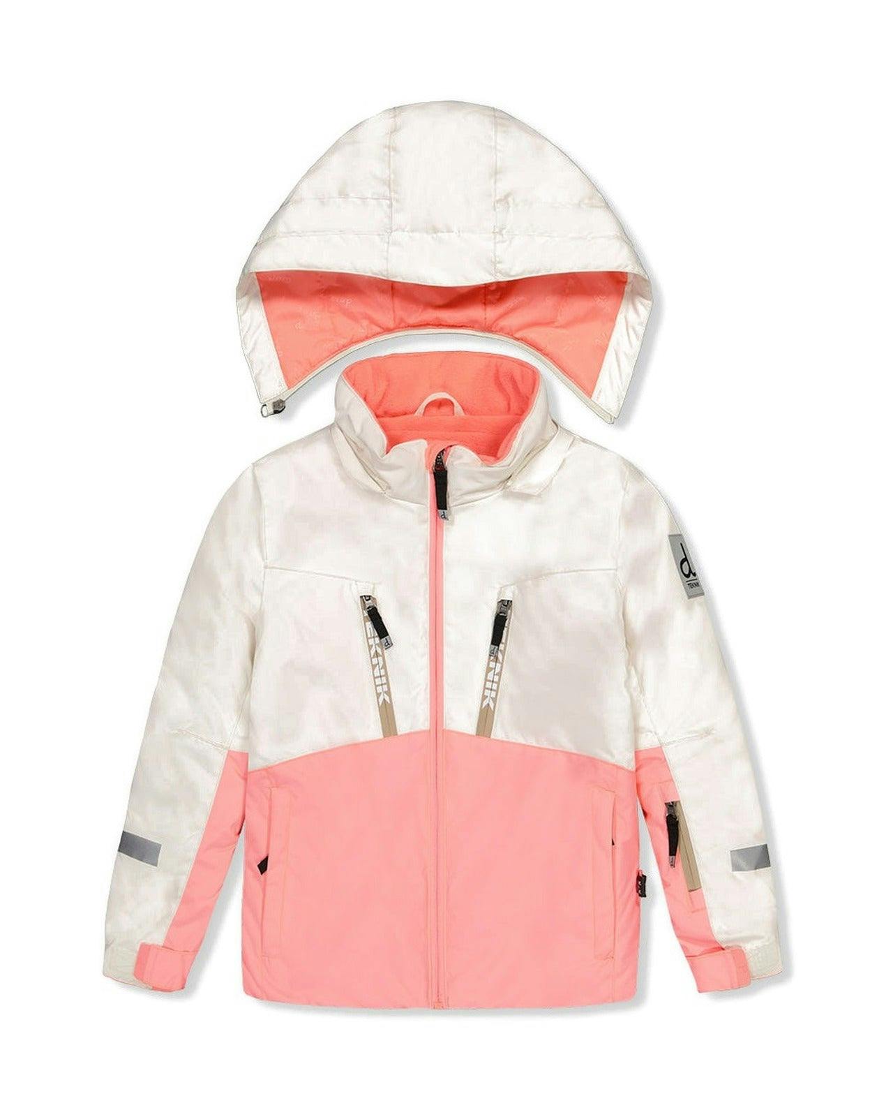Two Piece Teknik Snowsuit Off-White And Pink