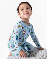 Minecraft: Chicken Jockey Bamboo Kids Pajamas