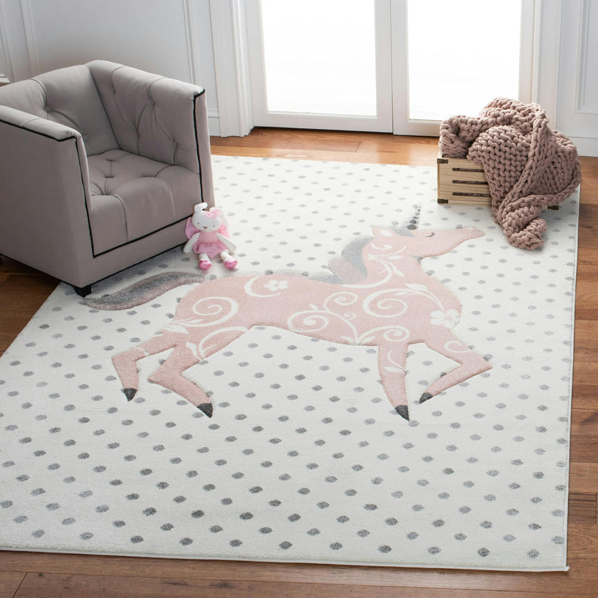 Carousel Kids Olivia Rug, Pink