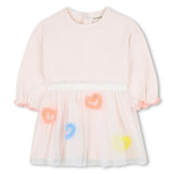Bi-material dress