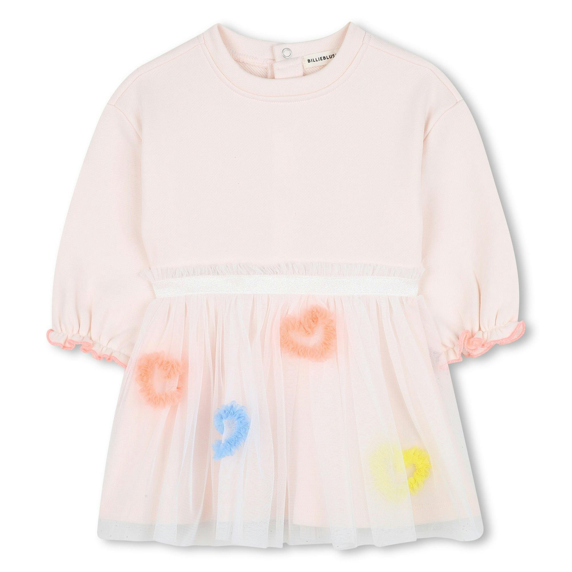 Bi-material dress