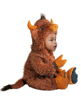 Brown Highland Cow Costume for Babies and Toddlers