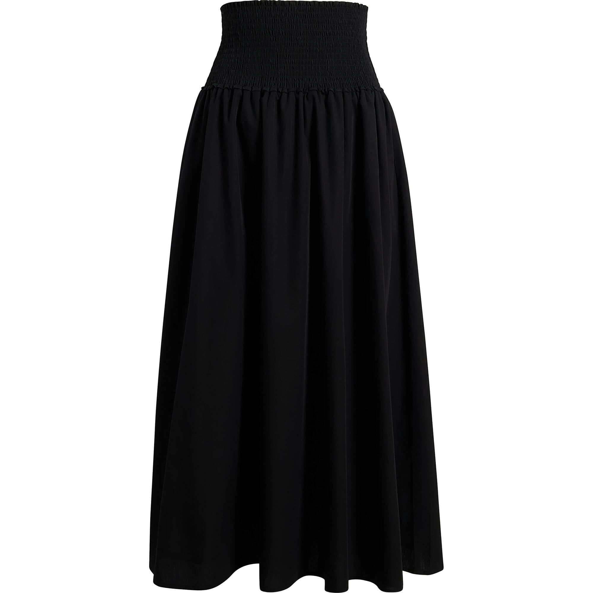 The Delphine Nap Skirt - Navy Cotton