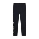 Black Logo Leggings