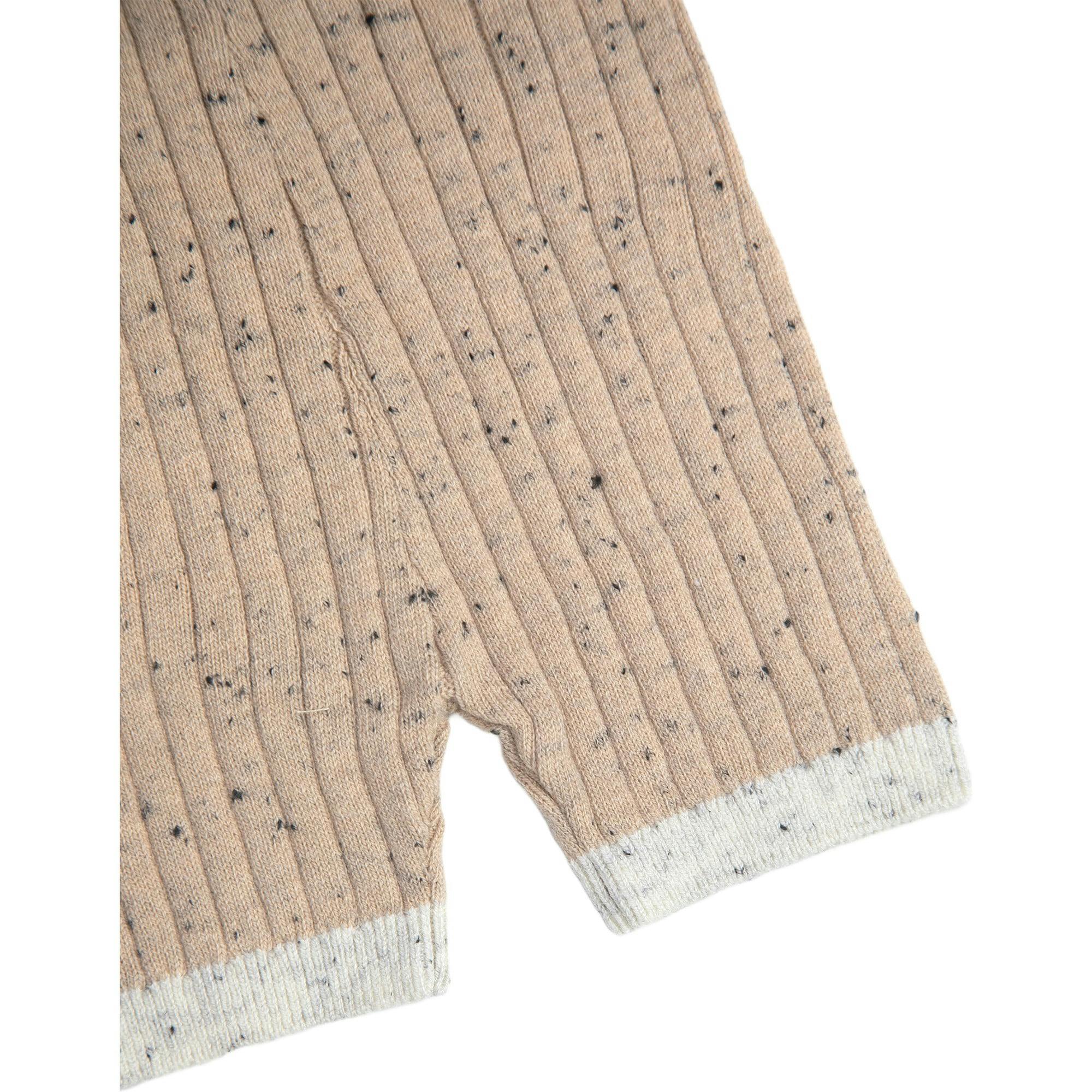 Ribbed Knit Retro Biker Shorts
