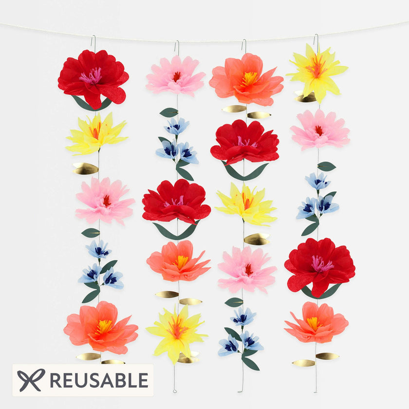 Bright Flower Wall