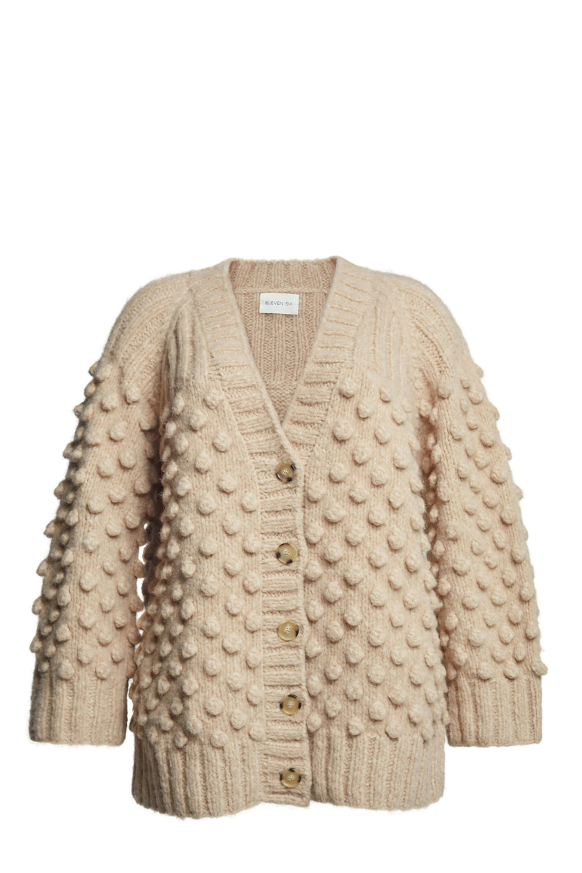LIAN CARDI | PALE CAMEL