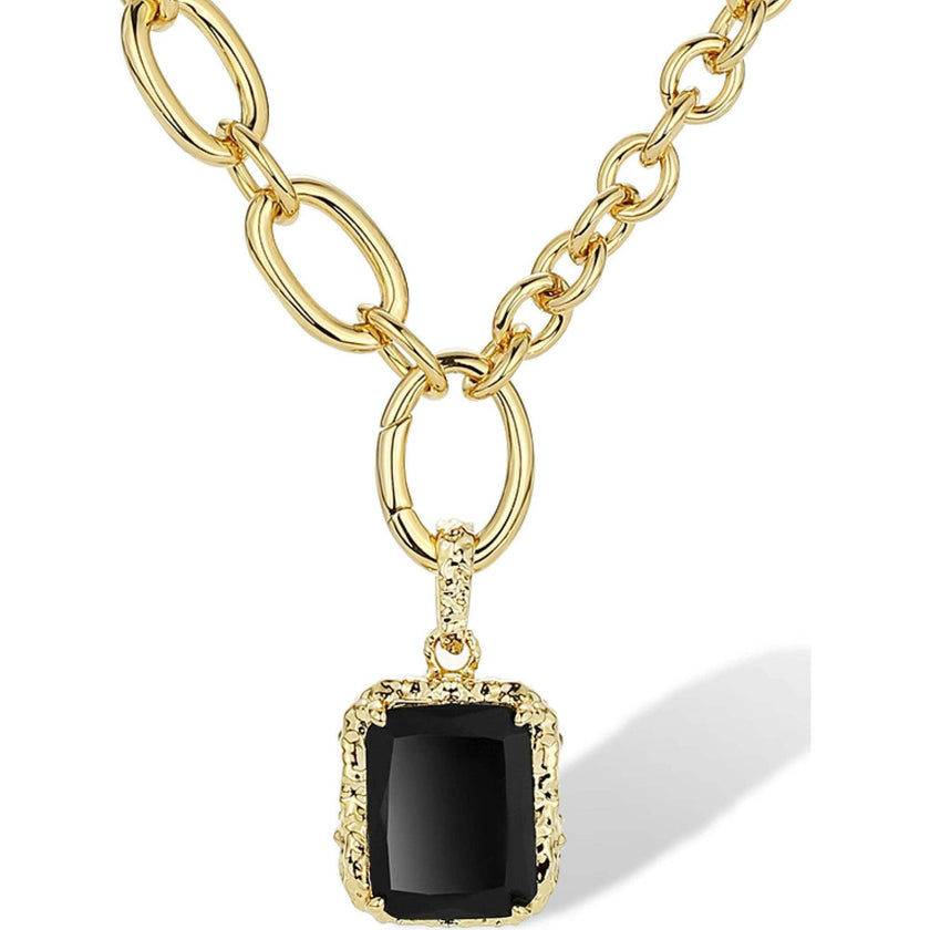 Agate Lava Necklace
