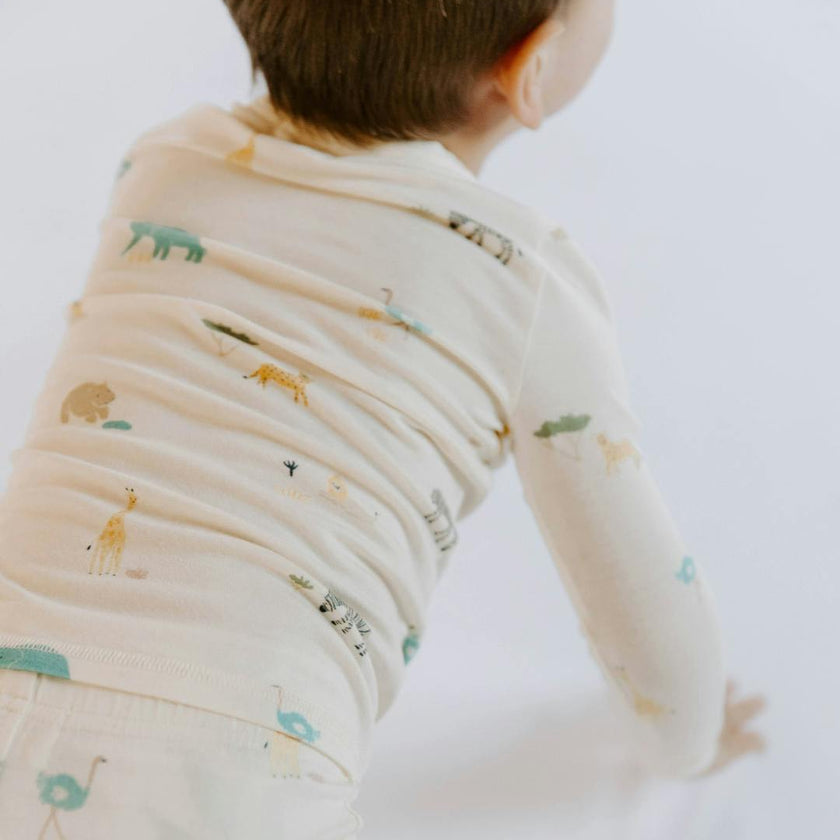 Toddler Modal Pajama Set in Zoo