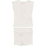 Ladder Stripe Short Set