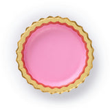 Rainbow Ric Rac Assorted Dessert Plates (10 count)