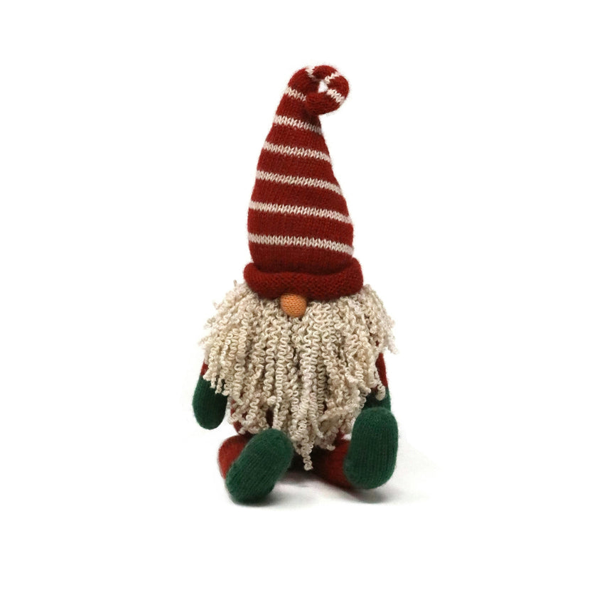 Sitting Gnome Santa
