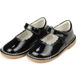 Caitlin Scalloped Patent Mary Jane