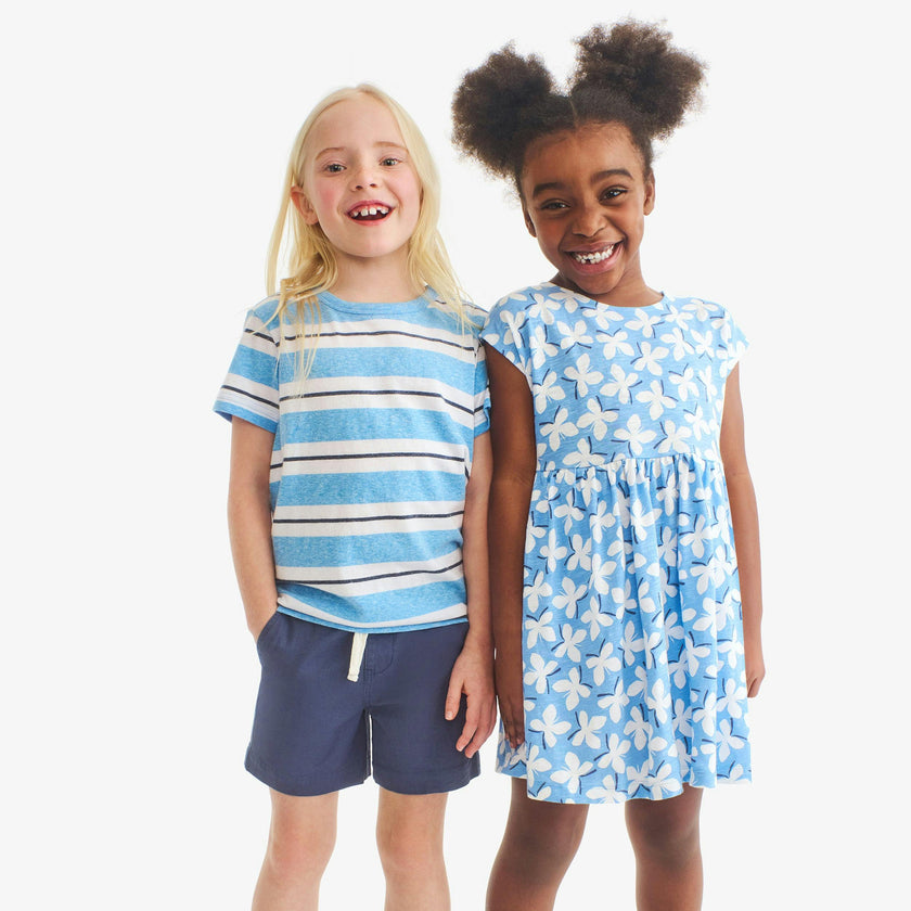 Clearance kids backyard dress in butterflies