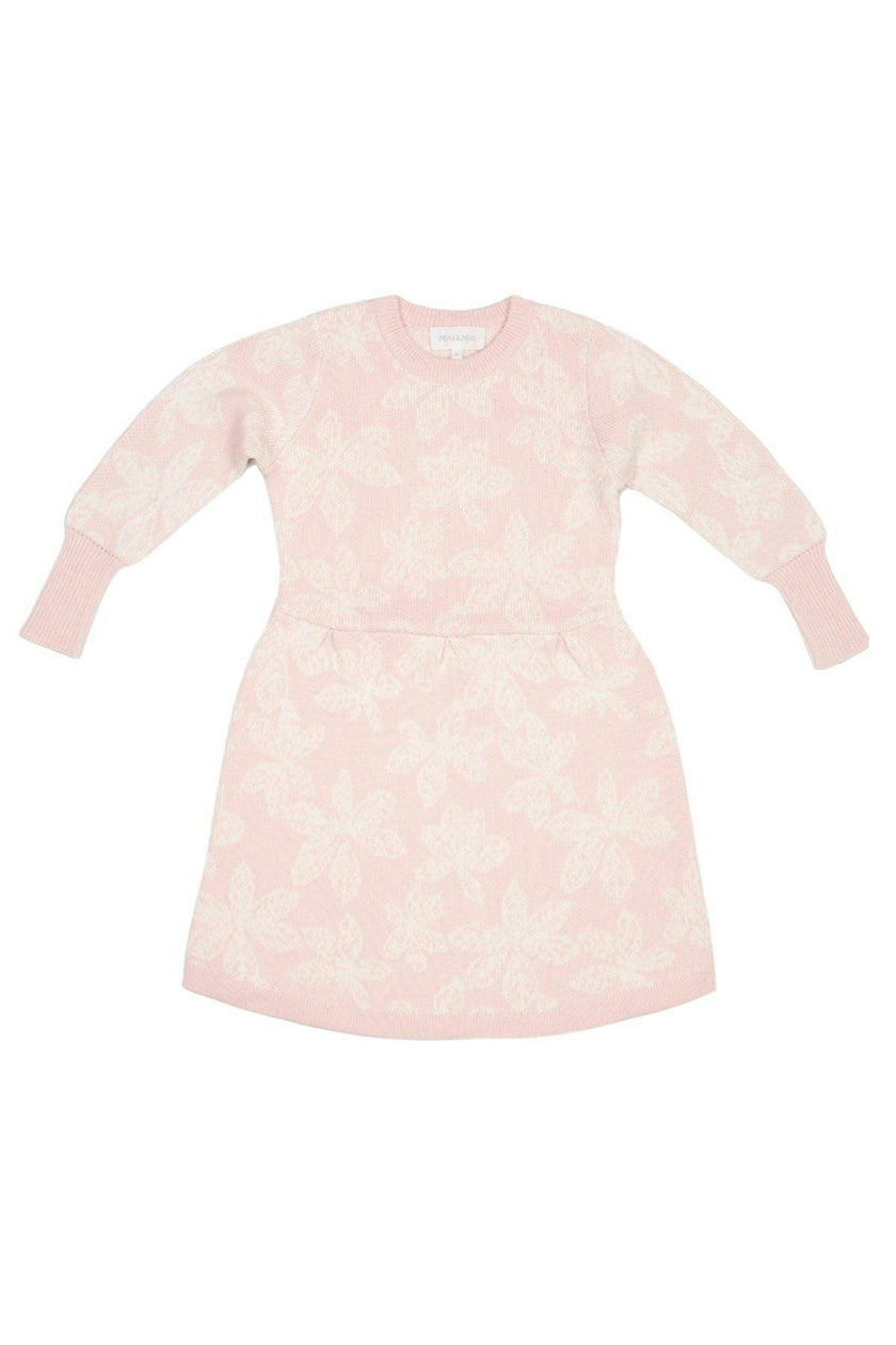 Chestnut Leaves Dress | Blush