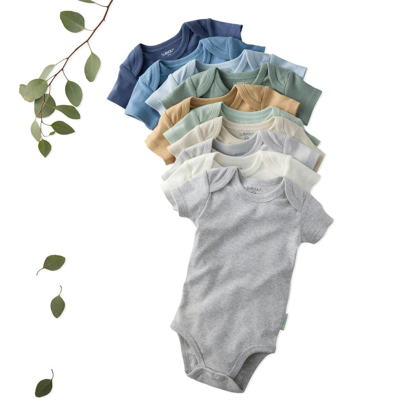 AVERY 10-Pack Short Sleeve Bodysuits