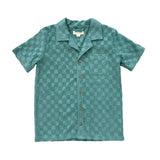 Boy's Terry Button Top
