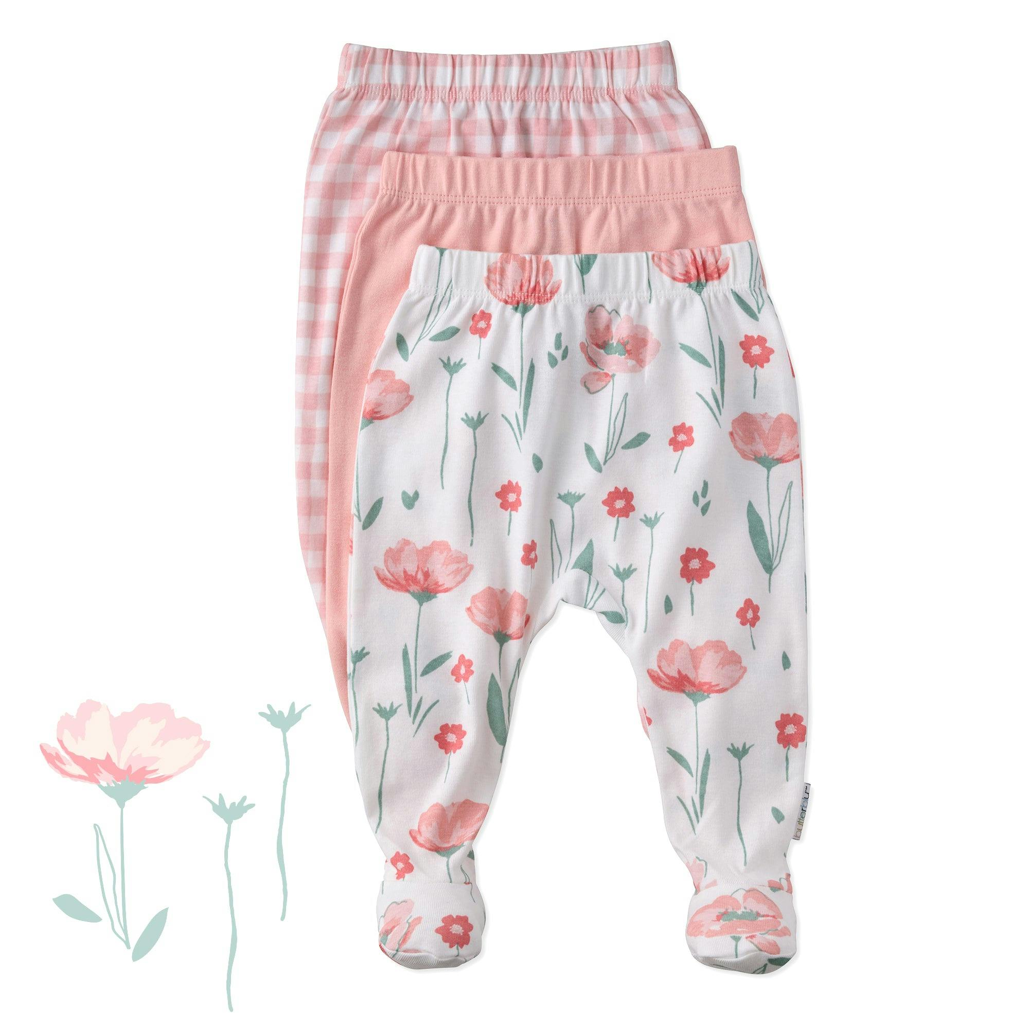 FALLON 3-Pack Footed Pants