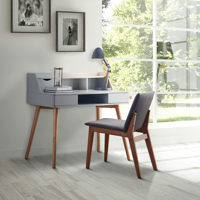 Creativo Wooden Writing Desk with Storage