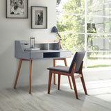 Creativo Wooden Writing Desk with Storage