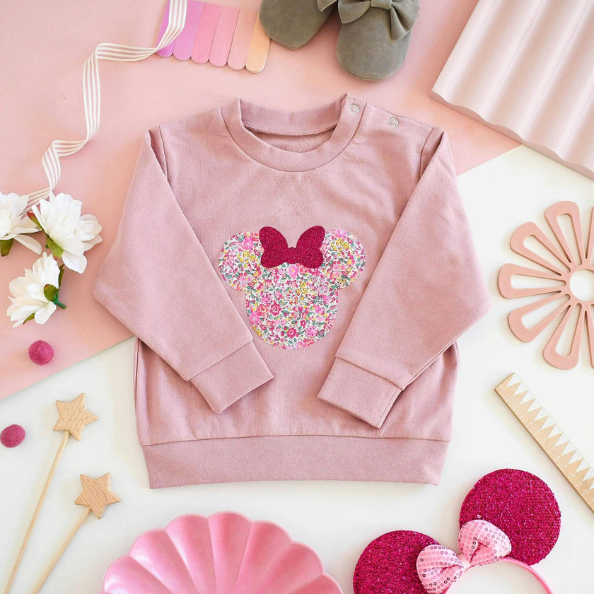 Liberty of London Minnie Children's Jumper - Pink