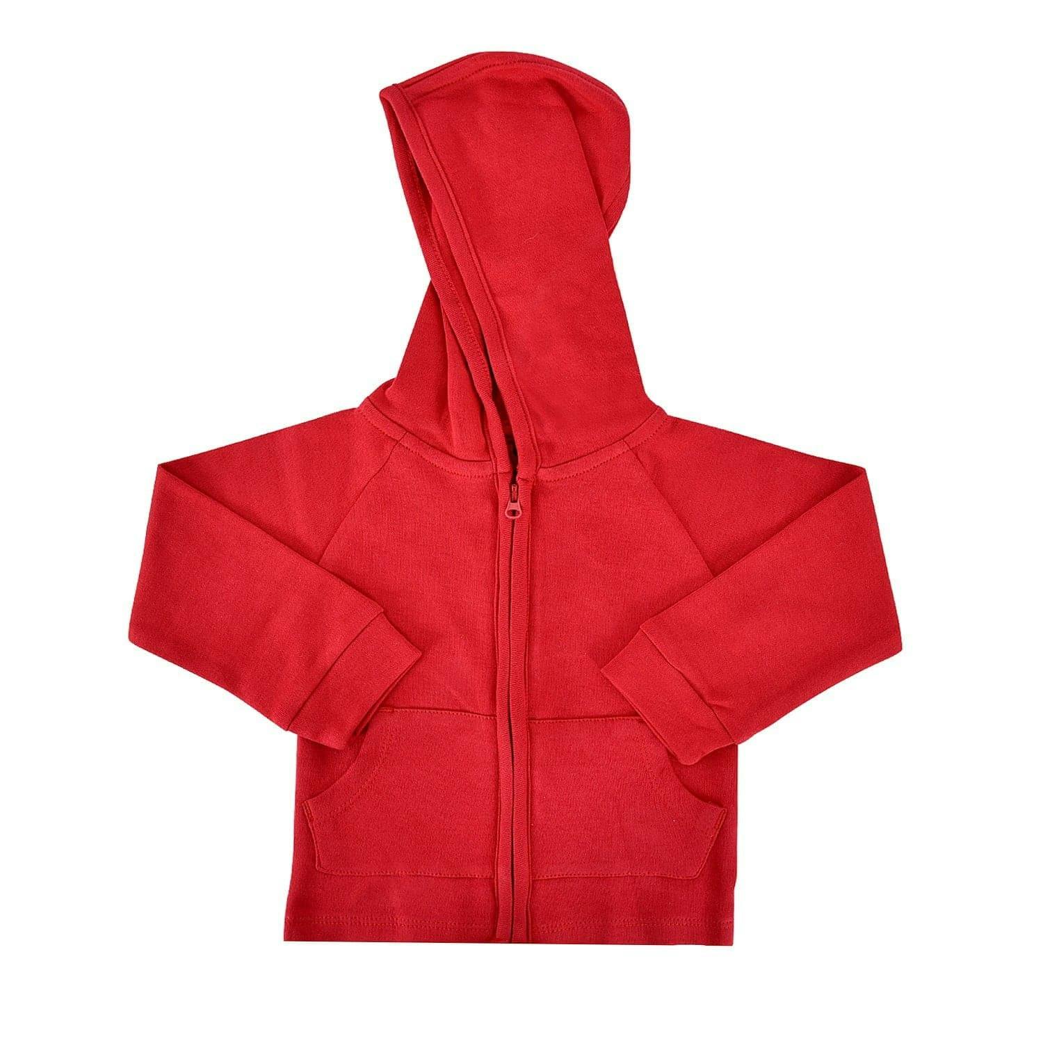 hoodie | scarlet red