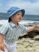 FISHERMAN Chambray Bucket Hat