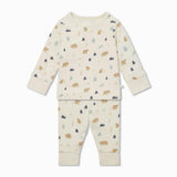 Bear Print Pajama Set