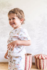 Alligators Boy Pima Cotton Short Pajama Set