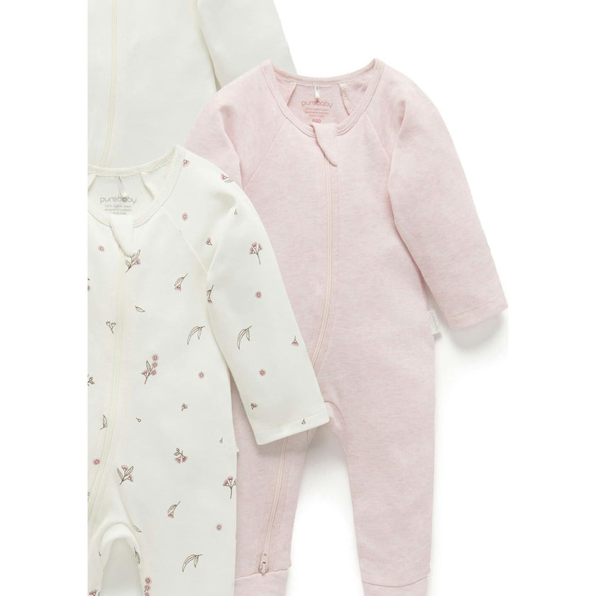 4 Pack Zip Growsuit Vanilla Blossom Pack
