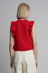 VIOLA TANK | ROSSO