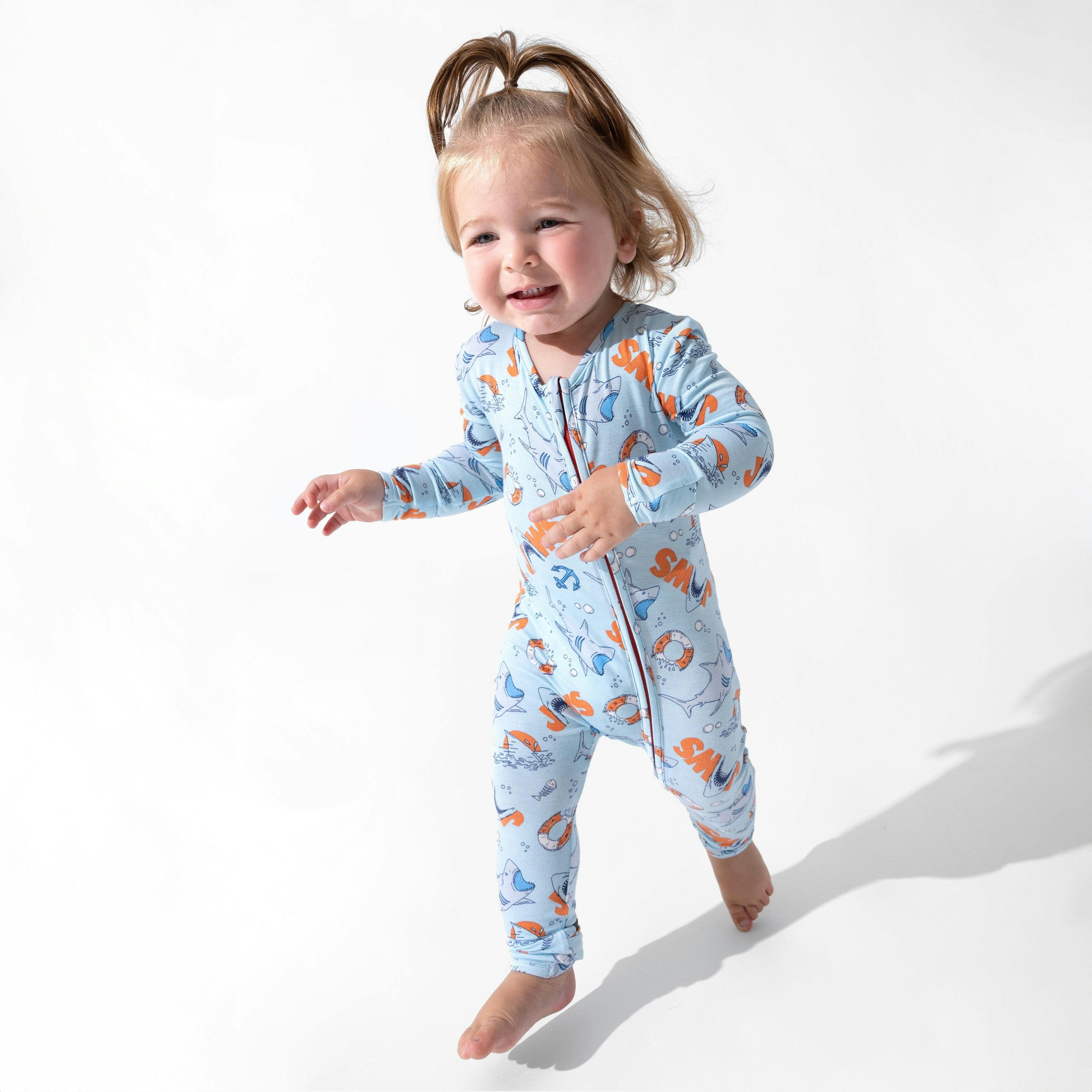 JAWS Bamboo Convertible Footie