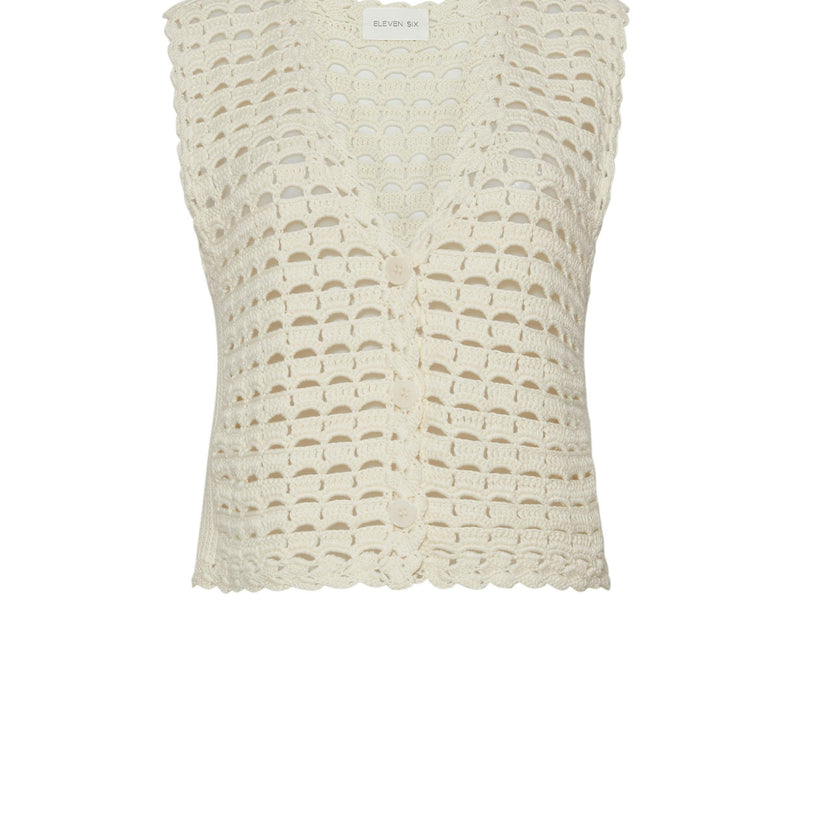 ELLIE CROCHET VEST