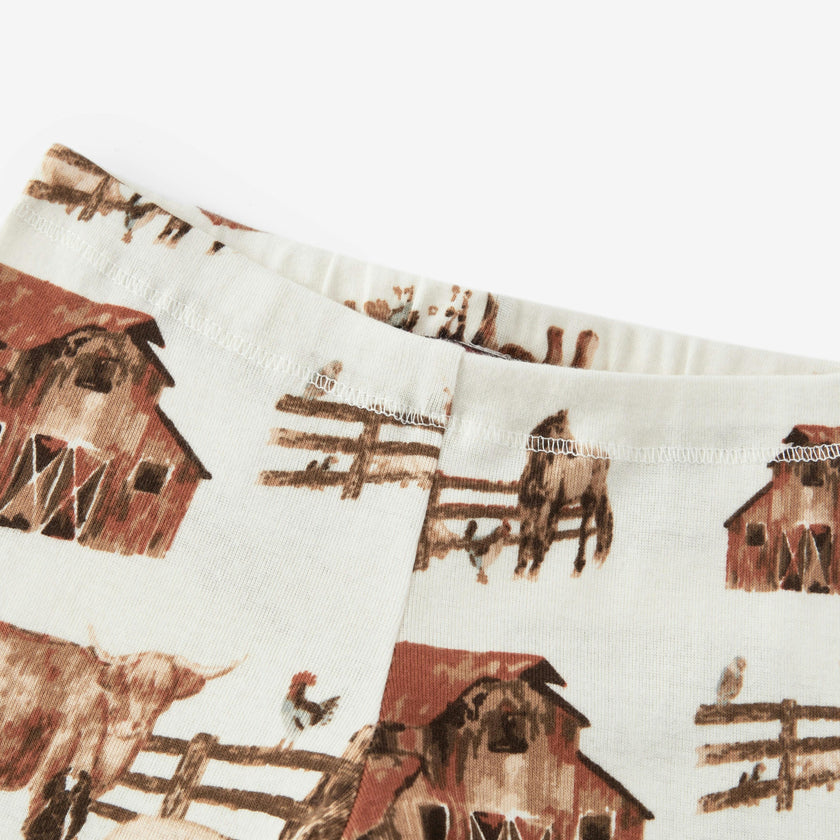 Homestead Organic Cotton Dress & Legging Set