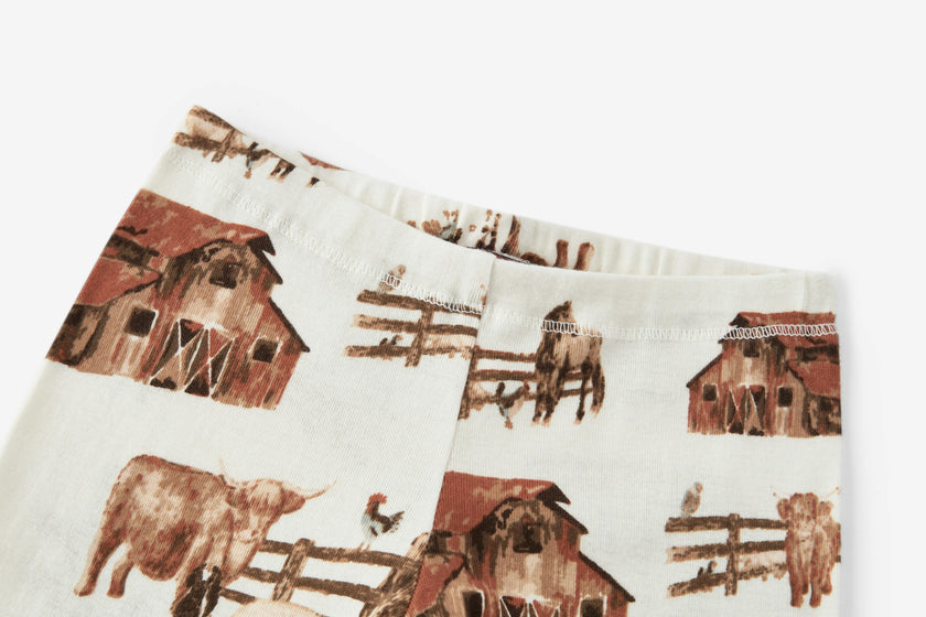 Homestead Organic Cotton Dress & Legging Set