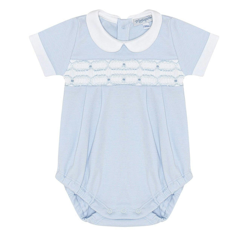 Signature Smocked Boys Bubble