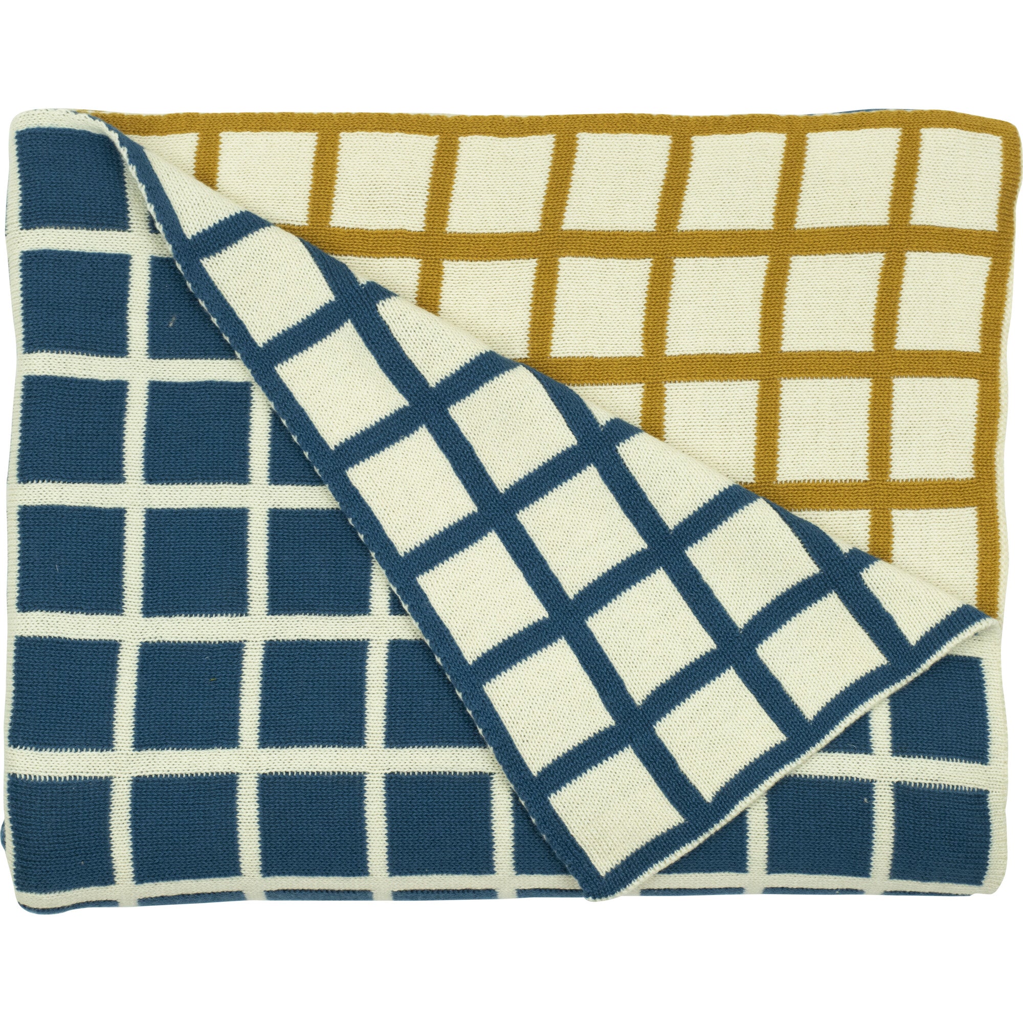 Sveda Reversible Squares Throw