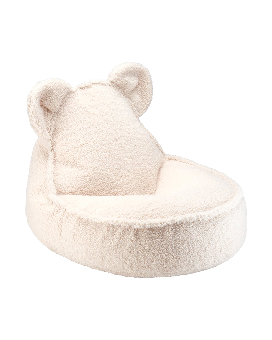 Cream White Bear Beanbag