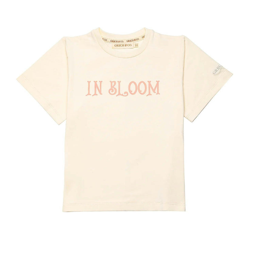 Oversized T-Shirt | Organic Cotton Jersey - In Bloom