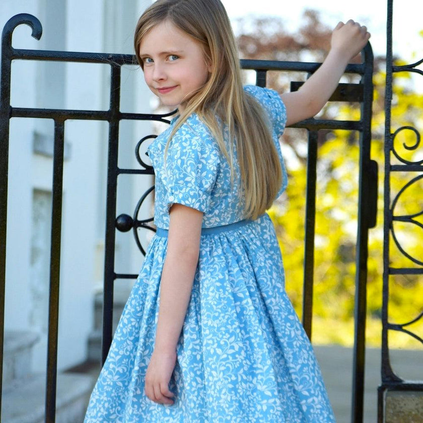 Bloomsbury Dress & Bolero Set - Periwinkle Blue
