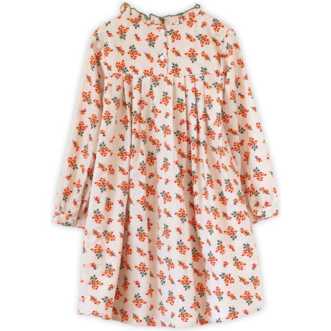 Girls Myrtle Pleated Dress | Autumn Floral